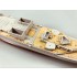 1/700 HMS Repulse 1941 Wooden Deck w/Metal Chain for Trumpeter kits #05763
