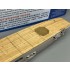 1/700 Flugzeugtrager B (Peter Strasser) Aircraft Carrier Wooden Deck w/Metal Chain for Trumpeter kits #06710
