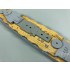 1/700 Japanese Kirishima Battleship Wooden Deck w/Metal Chain for Hasegawa kits #49112