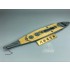 1/700 Japanese Yamato Battleship Wooden Deck w/Metal Chain for Fujimi kits #42131