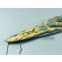 1/700 Japanese Kongo Battleship Wooden Deck w/Metal Chain for Fujimi kits #420172