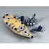 Q Ship USS Missouri Battleship Wooden Deck for Meng Model #WB004