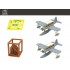 1/350 WWII US Kingfisher Floatplanes: Vought-Sikorsky OS2U-3 Kingfisher