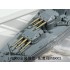 1/2000 Scharnhorst Metal Gun Barrels for Flyhawk FH9003