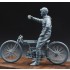1/35 Henderson Four Racer Motorcycle with Pilot
