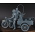 1/35 Guzzi 32 Tricycle Motorcycle Complete Set