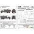 1/35 GMC 353 Airfield Fuel Tank Conversion Set for Tamiya kit