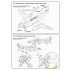 1/48 Messerschmitt Me 262B-1a/B1a/U1 Conversion Set for Tamiya kit