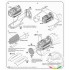 1/48 Hawker Typhoon Mk.Ib Engine Set for Hasegawa kit