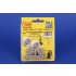 1/72 Vickers Wellington Mainwheels and Tailwheel with Leg for Special Hobby kits 