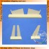 1/72 Czechoslovakian Aero L-39 Albatross Tail Planes for Eduard kit