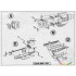 1/35 German Karl Morser Gerat 040/041 (Late Chassis) - Resin kit