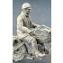 1/35 German Dispatch Rider Riding A Motorcycle