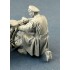 1/35 British Dispatch Rider Checking Motorcycle