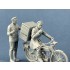 1/35 British Dispatch Rider Taking Carrier Pigeons To The Front Line