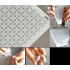 ABS Sheets Plastic Plate Board w/Cutting Lines (thickness: 0.5mm, 2pcs)