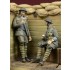 1/35 WWI British Infantry at rest in a Trench (2 Figures)