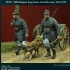 1/35 WWI Belgian Dog-drawn Cart with Crews (2 figures) 1914-15