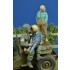 1/35 US Paratrooper with Kids 1944-45
