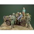 1/35 Chocolate Bar, 101st Airborne Div. Soldiers w/Kids