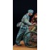 1/35 Waffen SS Soldier Pushing #2 1942-45