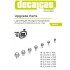 Fasteners - Light Weight Hexagonal Flange Bolt 0.5 - 1.2 mm (600pcs, 3d print)