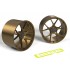 1/24 Porsche 911 992 GT3 RS Forged Magnesium Rims (2+2 units/each) for Tamiya #24370
