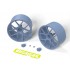 1/24 Porsche 911 992 GT3 RS Forged Magnesium Rims (2+2 units/each) for Tamiya #24370