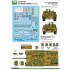 1/35 ROK MBT K2 "Black Panther" Decal Set for Academy kit #13511