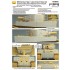 1/48 WWII Tiger I Late Zimmerit Decal set and Engine Grill PE for Tamiya kit