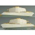 1/48 WWII King Tiger (H) Zimmerit Decal set with Engiine Grill PE for Tamiya kit