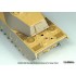 1/48 WWII King Tiger (H) Zimmerit Decal set with Engiine Grill PE for Tamiya kit