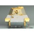 1/48 WWII King Tiger (H) Zimmerit Decal set with Engiine Grill PE for Tamiya kit