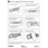 1/48 WWII German Elefand Zimmerit Coating Decal Set for Tamiya Kit