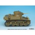 1/35 US M3 Stuart (late) Basic Detail-up set (PE) for Tamiya/Academy kits