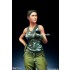 1/24 Modern IDF Female Soldier "Maria" w/Street Corner Base & Extra Left Arm
