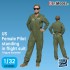 1/32 US A-10 Female Pilot Standing in Flight Suit (3d Printed kit)
