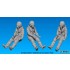 1/72 US Navy F-14B/D Pilot set for Academy kit (2 figures)