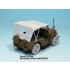 1/35 Willys MB Jeep Canvas Top Set for Tamiya kit #219