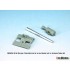 1/35 US M4 Sherman 75mm Metal Barrel w/Late Mantlet Set for Academy/Tamiya kits