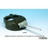 1/35 US M4 Sherman 75mm Metal Barrel w/Late Mantlet Set for Academy/Tamiya kits