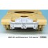 1/35 US M1 Mine Clearing Roller Mounting Base for M1 Abrams Tank
