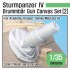 1/35 Sturmpanzer IV Brummbar Mid/Late Canvas Cover V2 for Academy/Dragon/Tamiya kits