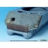 1/35 WWII US M4A3 Sherman Concrete Front Armour for Zvezda kit #3676