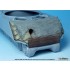 1/35 WWII US M4A3 Sherman Concrete Front Armour for Zvezda kit #3676
