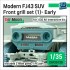 1/35 Modern FJ43 SUV Front Grill set #1 Early for AK interactive kit