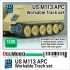 1/35 US M113 APC Workable Track set for Academy/Tamiya kits