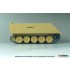 1/35 US M113 APC Workable Track set Damaged pad ver for Academy/Tamiya kits