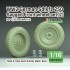 1/16 Sd.Kfz 250 Half Track Sagged Front Wheel set #2 for Das Werk kit