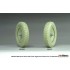 1/16 SdKfz 250/3 'Greif' Sagged Front Wheel set for Das Werk kit